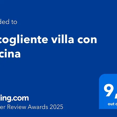 Accogliente Con Piscina Willa